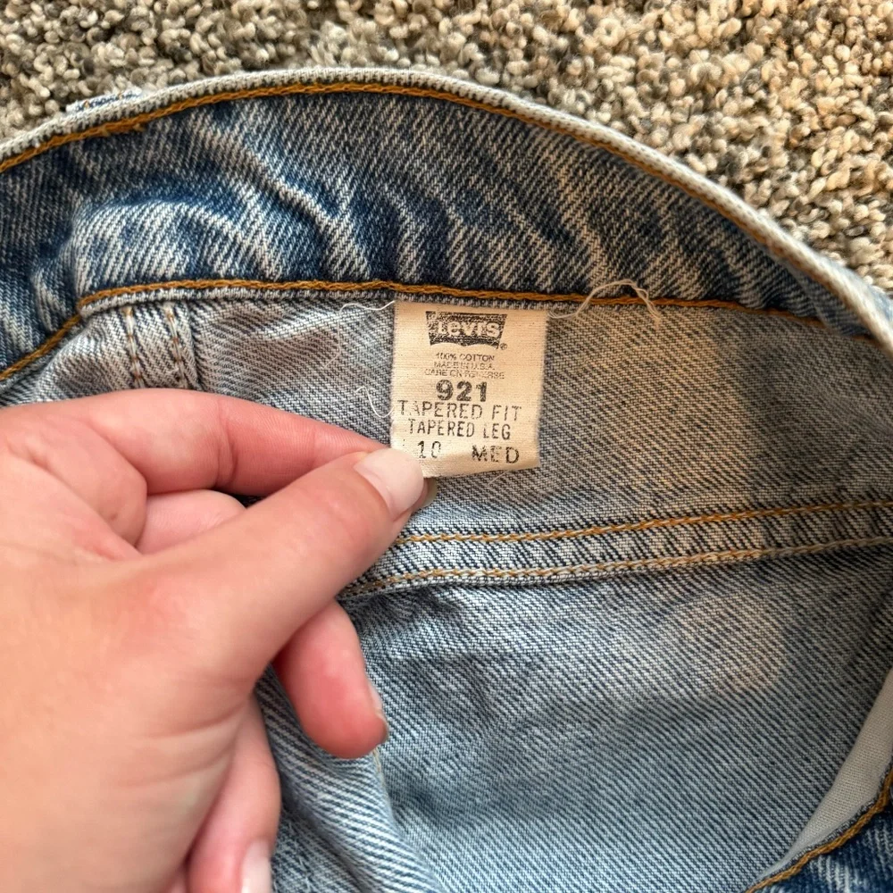 Vintage Levi Orange Tab Denim Shorts - Picture 4 of 5